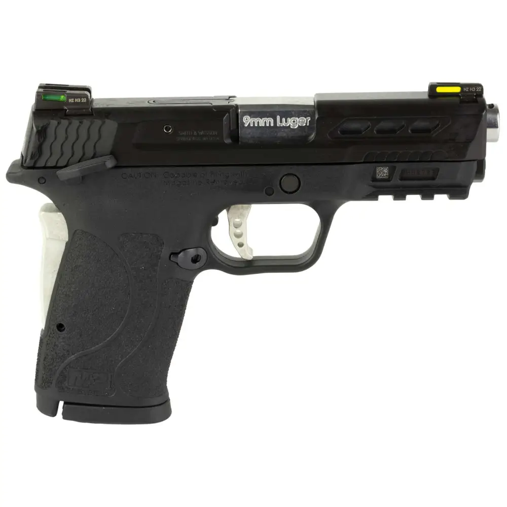 SMITH & WESSON PC M&P 9 SHIELD EZ M2.0 PRTD SILVR 9MM 3.675″ 8RD