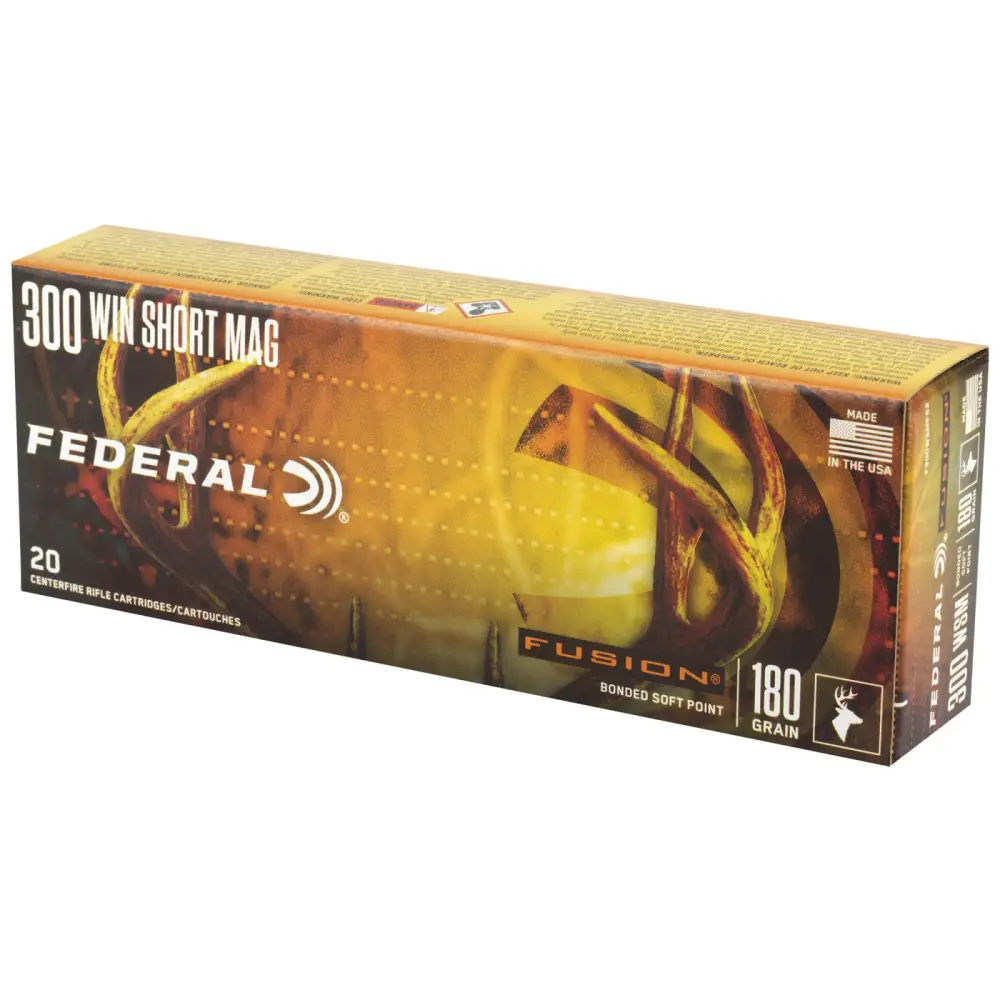 FEDERAL 300 WSM 180GR FUSION 20 RD/BX 10 BX/CS - Image 2