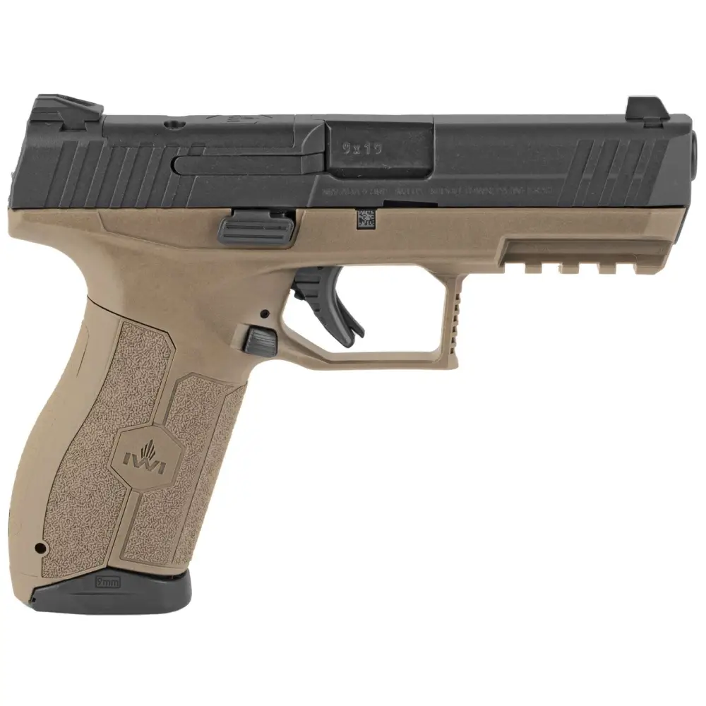 IWI MASADA 9MM 4.1″ FDE 2-17RD MAGS