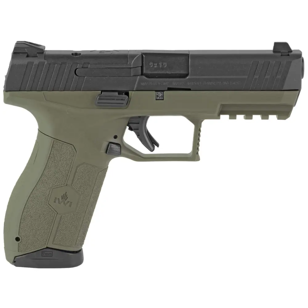 IWI MASADA 9MM OD 4.1″ 2-17 RD MAGS