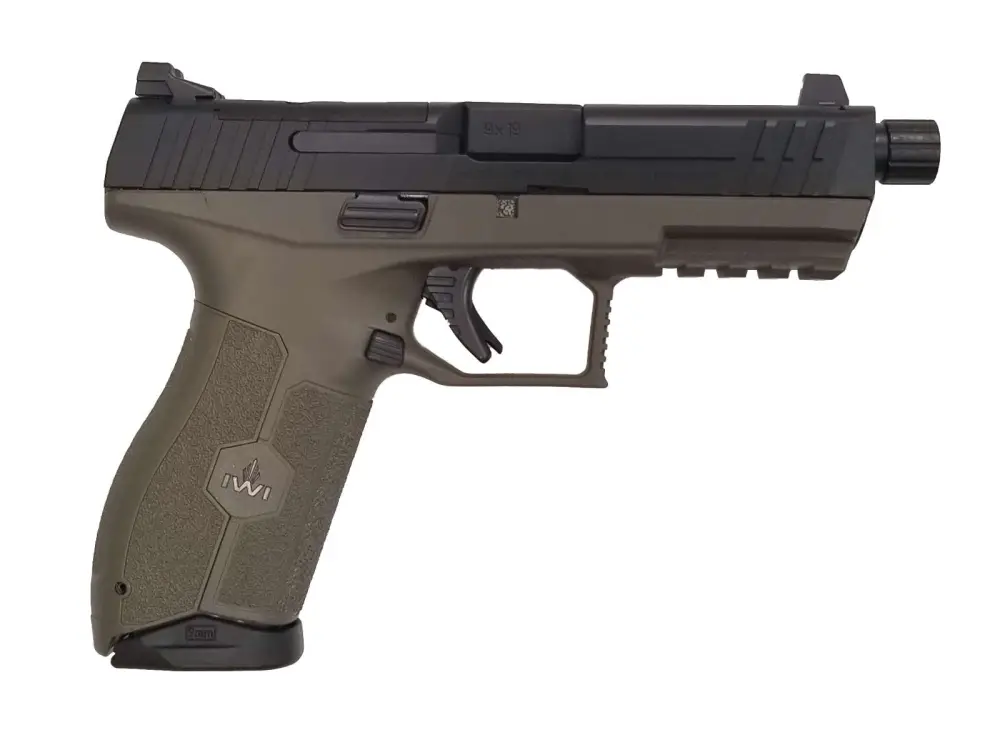 IWI MASADA  9MM OD GREEN 4.6″