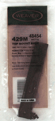 WEAVER BASE TOP MOUNT #429M – 1PC REMINGTON 870 MATTE