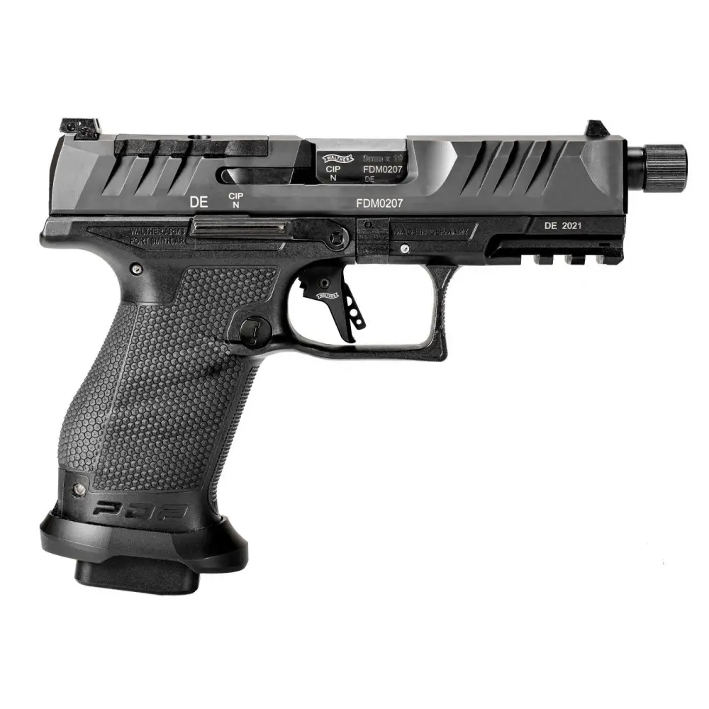 WALTHER PDP PRO SD 9MM CMPCT 4.6″ PSTL 18RDS BLACK