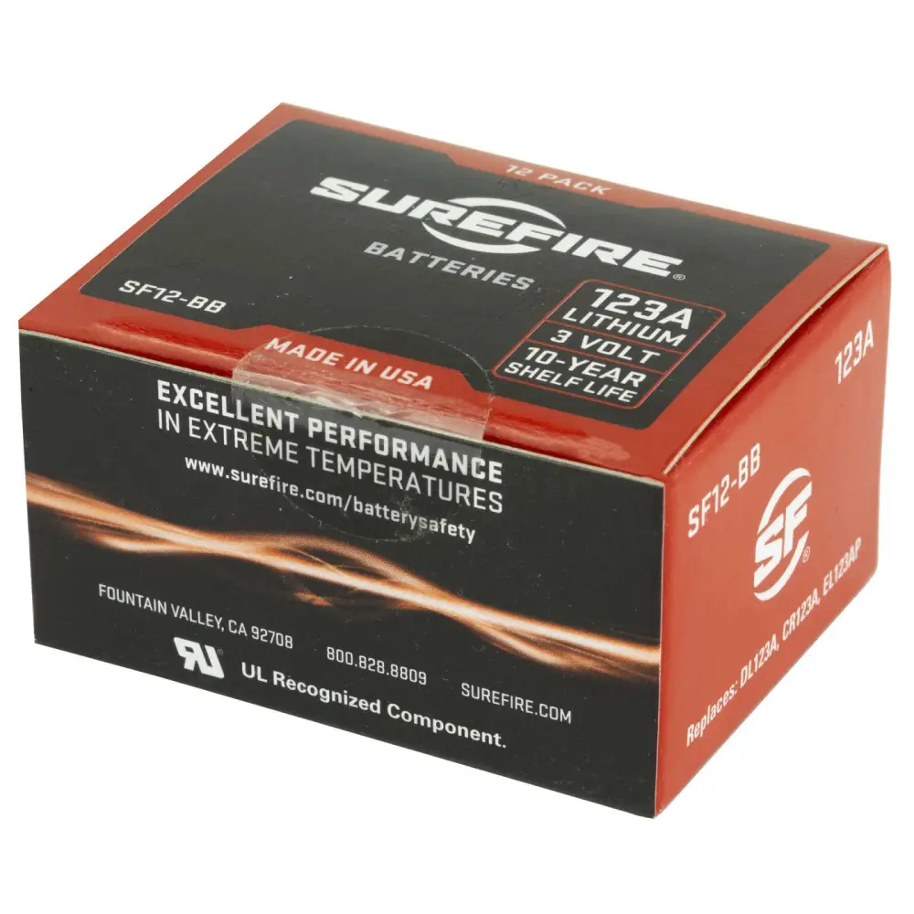 SUREFIRE SF123A 12-PACK BOXED