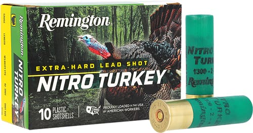 REMINGTON NITRO TURKEY 12GA – 3.5″ 2OZ #4 10RD 10BX/CS