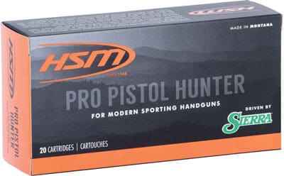 HSM PRO PISTOL 460 SW MAG – 300GR JSP 20RD 25BX/CS