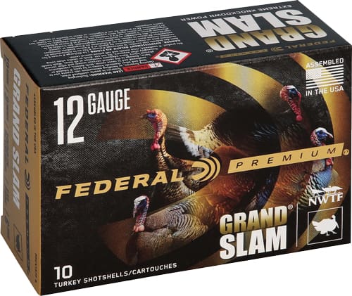 FEDERAL GRANDSLAM 12GA 3″ – 1-3/4OZ #6 10RD 5BX/CS