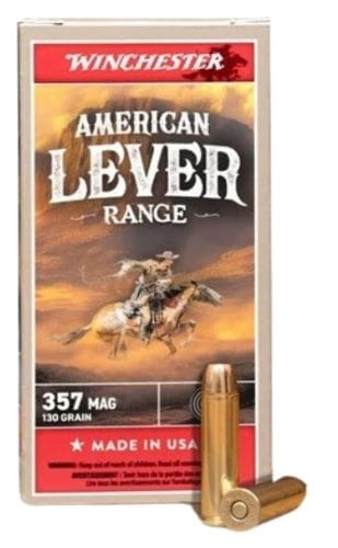 WINCHESTER AMERICAN LEVER – 357 MAG 130GR FMJ 50RD 10BX/CS