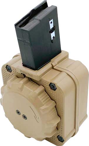 PRO MAG MAGAZINE AR-15 223 – 65RD DRUM FDE POLYMER