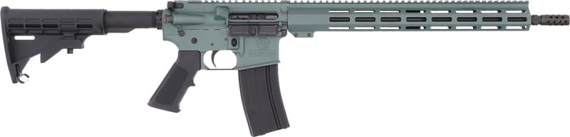GLFA AR15 RIFLE 223 WYLDE – 16″ NIT BBL CHARCOAL GREEN