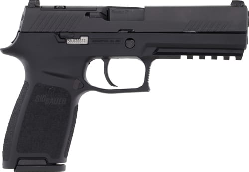 SIG P320 9MM 4.7″ SIGLITE – STRIKER OR (2)17RD BLACK