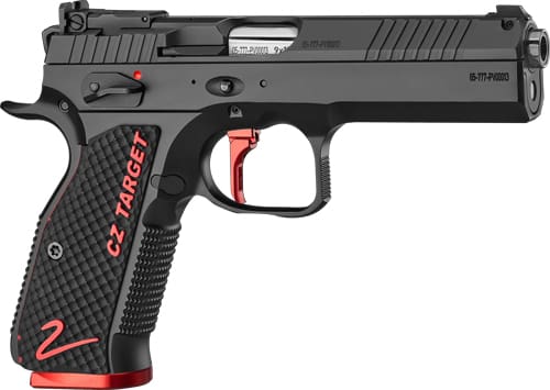 CZ SHADOW 2 TARGET 9MM LPA 5″ – 17RD BLACK NITRIDE