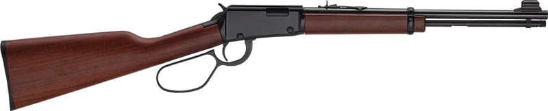 HENRY CLASSIC CARBINE RIFLE – 22S/L/LR LL 16.5″ BLUED WALNUT