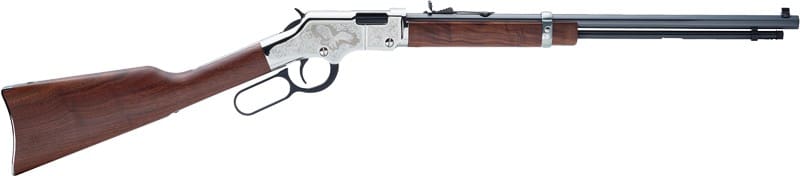 HENRY H4 SILVER EAGLE 2ND ED. – 22S/L/LR 20″ OCTAGON ENGRAVED