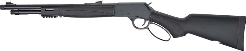 HENRY H12 X MODEL LEVER 45LC - 17.4" TB BLUED BLACK SYN. - Image 2