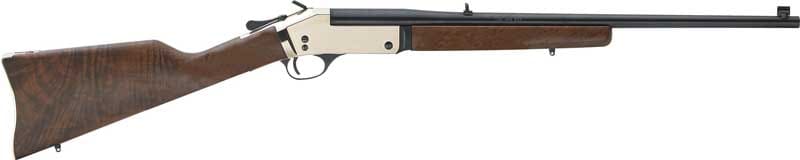 HENRY H15 SINGLE BARREL 357/38 – 22″ BRASS RECEIVER WALNUT