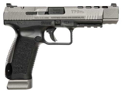 CANIK TP9SFX 9MM PISTOL FS – 2-20RD MAGS TUNGSTEN/BLACK