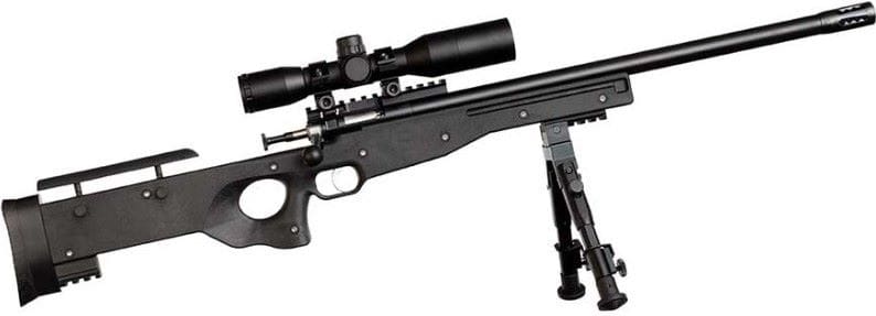 CRICKETT PRECISION RIFLE 22LR – PACKAGE CARBON FIBER BLACK