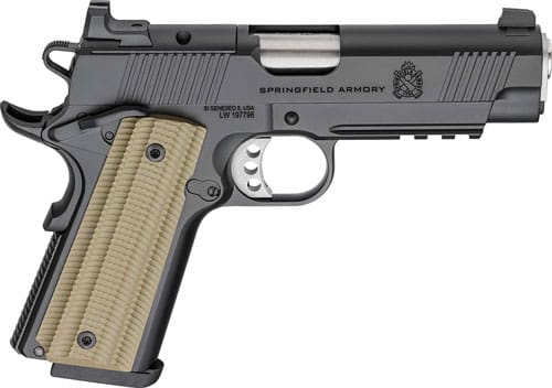 SPRINGFIELD 1911 OPERATOR AOS – 45 ACP 4.25″ 8RD TRITIUM BLK