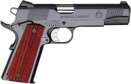 SPRINGFIELD 1911 LOADED 45ACP – 5″ 7RD PARKERIZED/COCO CA COMP