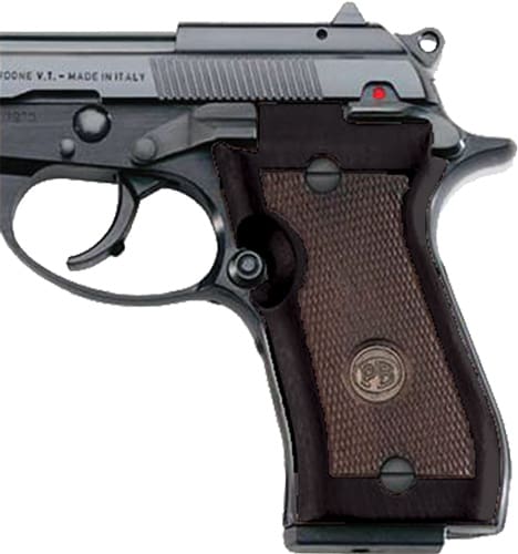 BERETTA 87 STANDARD GRIPS – WOOD CHECKERED RIGHT HAND