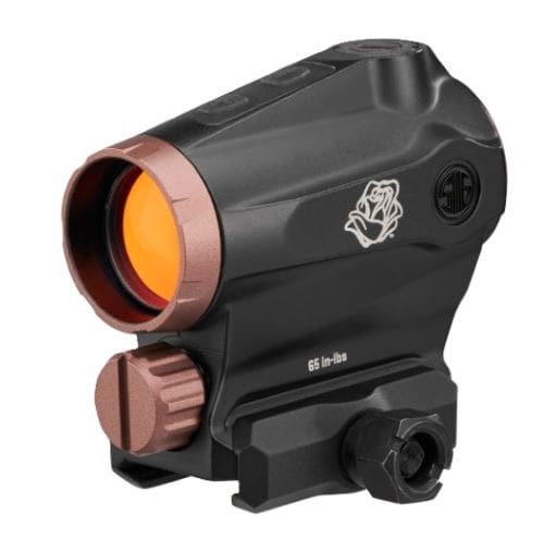 SIG RED DOT ROMEO5X GENII ROSE – COMPACT 2MOA/65MOA CIRCLE DOT