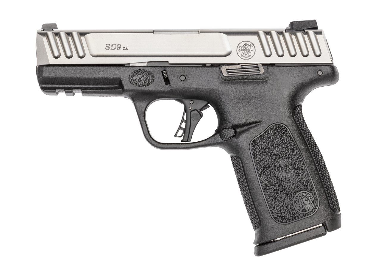 SMITH & WESSON SD9 2.0 9MM PSTL NTS 2 TONE 4″ 1-16RD