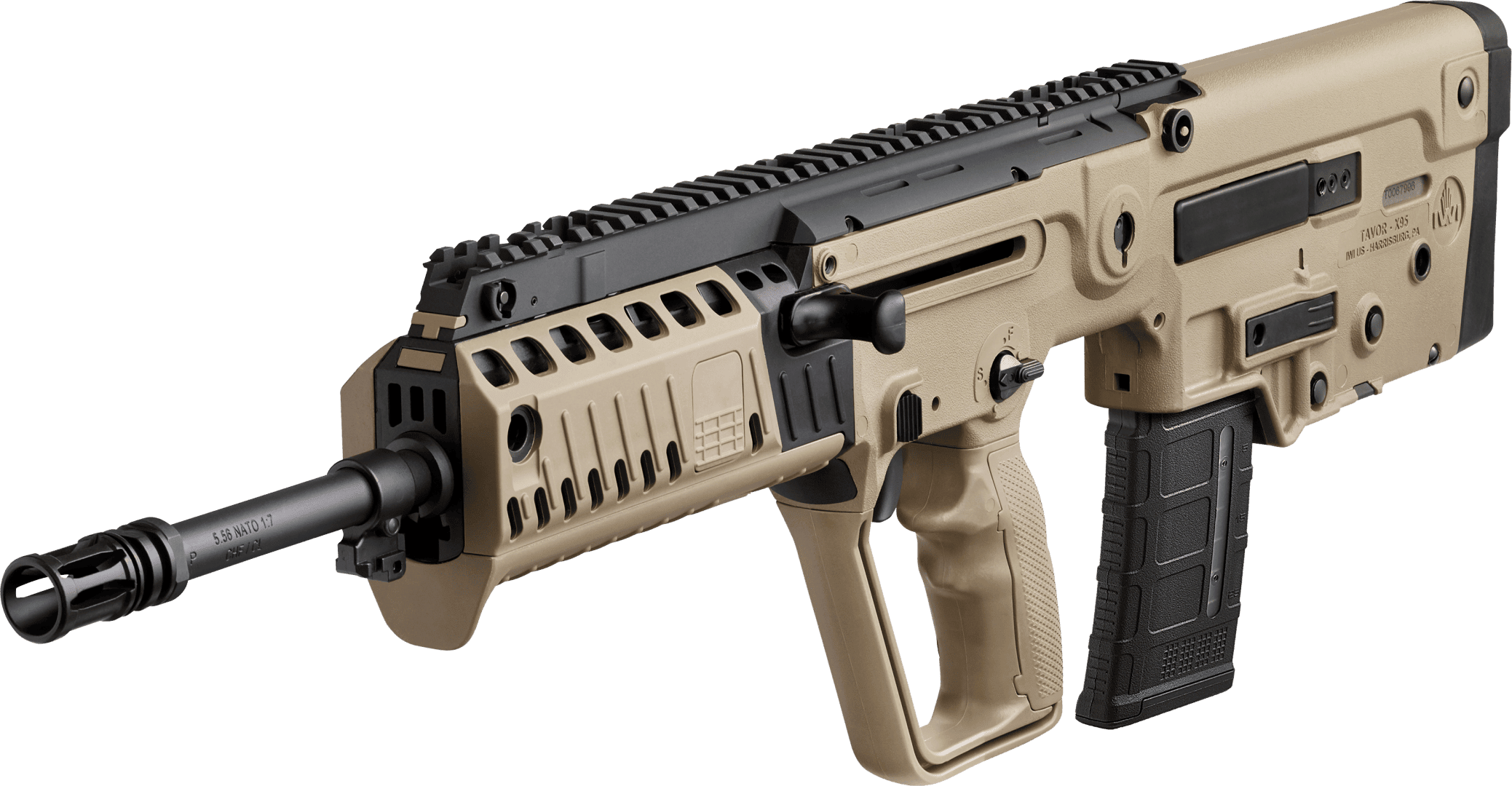 IWI TAVOR X95 5.56 NATO 18″ 1-30RD FDE