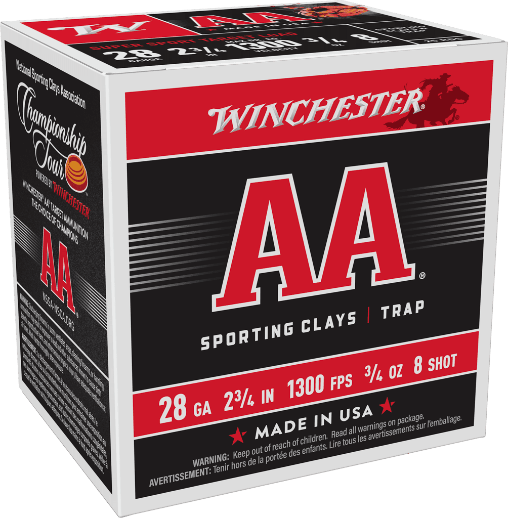 WINCHESTER AA SPR SPORT 28G 2-3/4″ #8 3/4OZ 25RD
