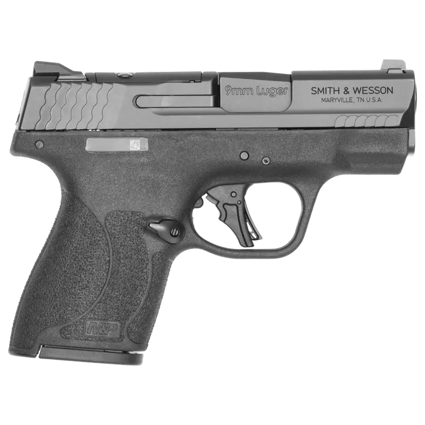 SMITH & WESSON M&P9 SHIELD PLUS 9MM PISTOL 3.1″ M.S. OPTIC READY BLACK 2-10RD CA COMPLIANT