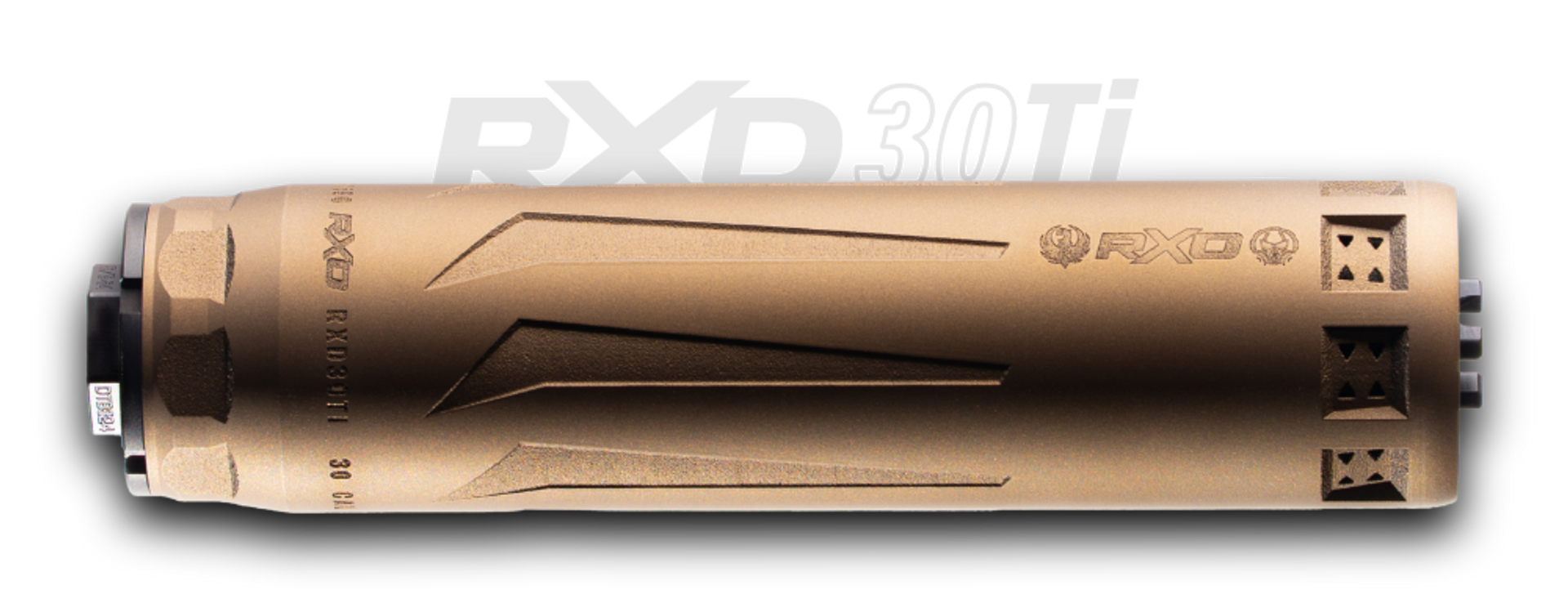 DEAD AIR RXD 30TI  SUPPRESSOR 30CAL 5/8-24 DT BRAKE MOUNT BURNT BRONZE
