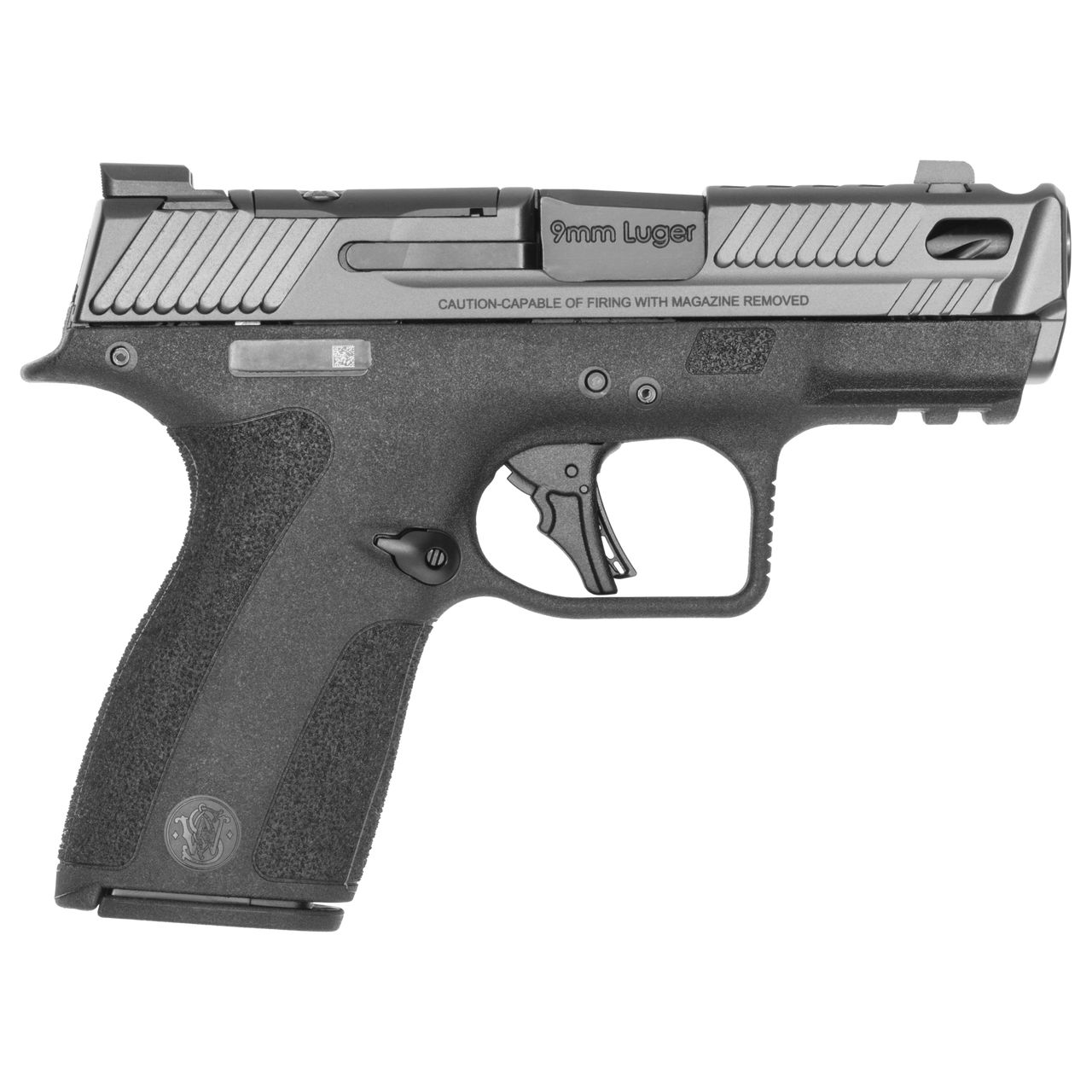 SMITH & WESSON P.C. M&P 9 SHIELD X CARRY COMP NTS PISTOL 3.6″ FRONT NIGHT SIGHT 1-13RD, 1-15RD MAG
