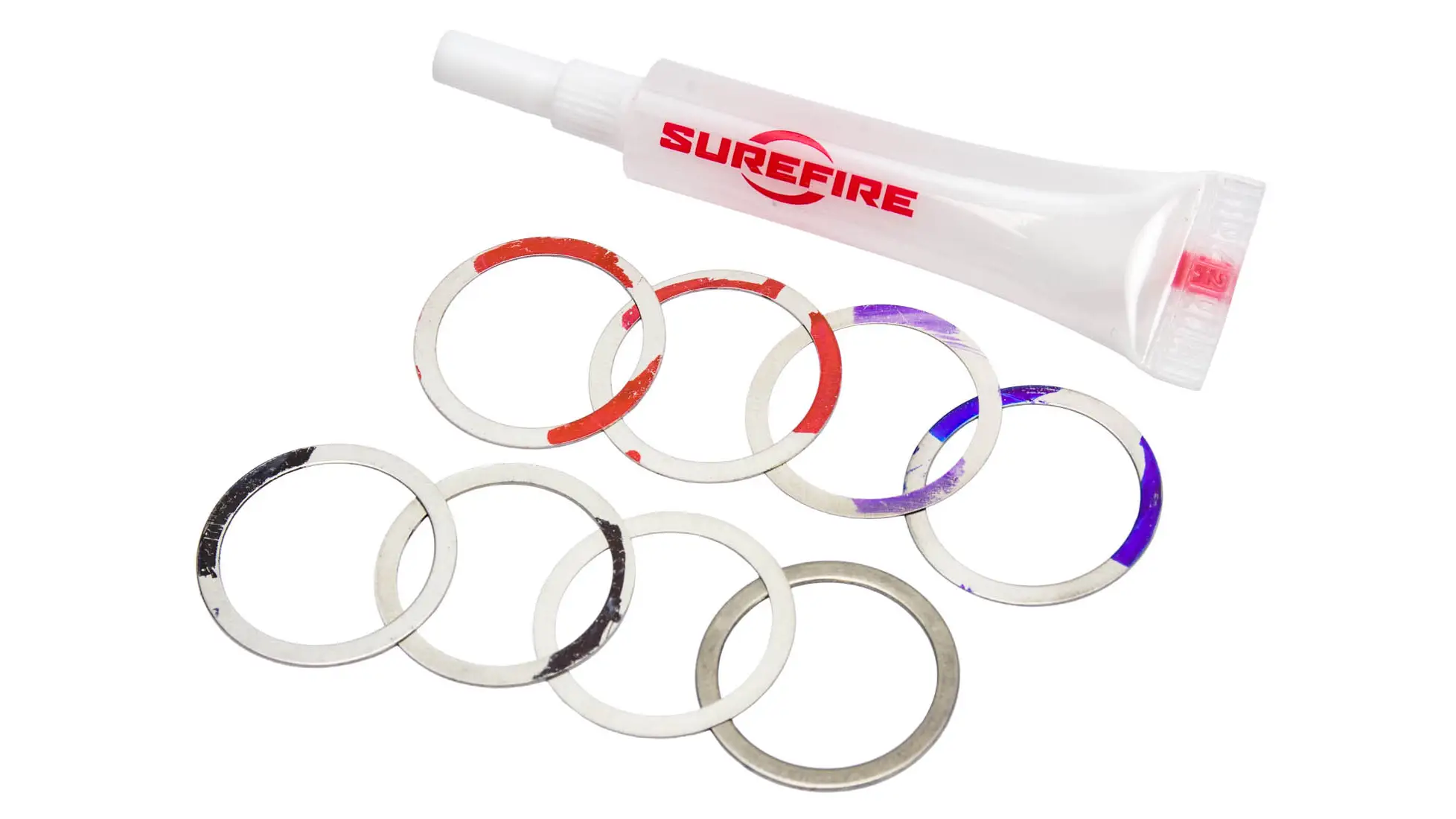 SUREFIRE SHIM KIT FH762RC-5/8-24 REPLACEMENT (.770 OD X .635 ID)