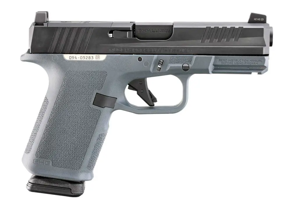 RUGER RXM 9MM PISTOL 4″ BBL STEALTH GRAY MAGPUL EHG, O.R. 2-15RD MAGS