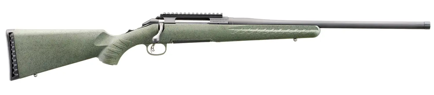 GLENFIELD MODEL A 30/06 RIFLE 20″ T.B. MOSS GREEN SPLATTER 4RD