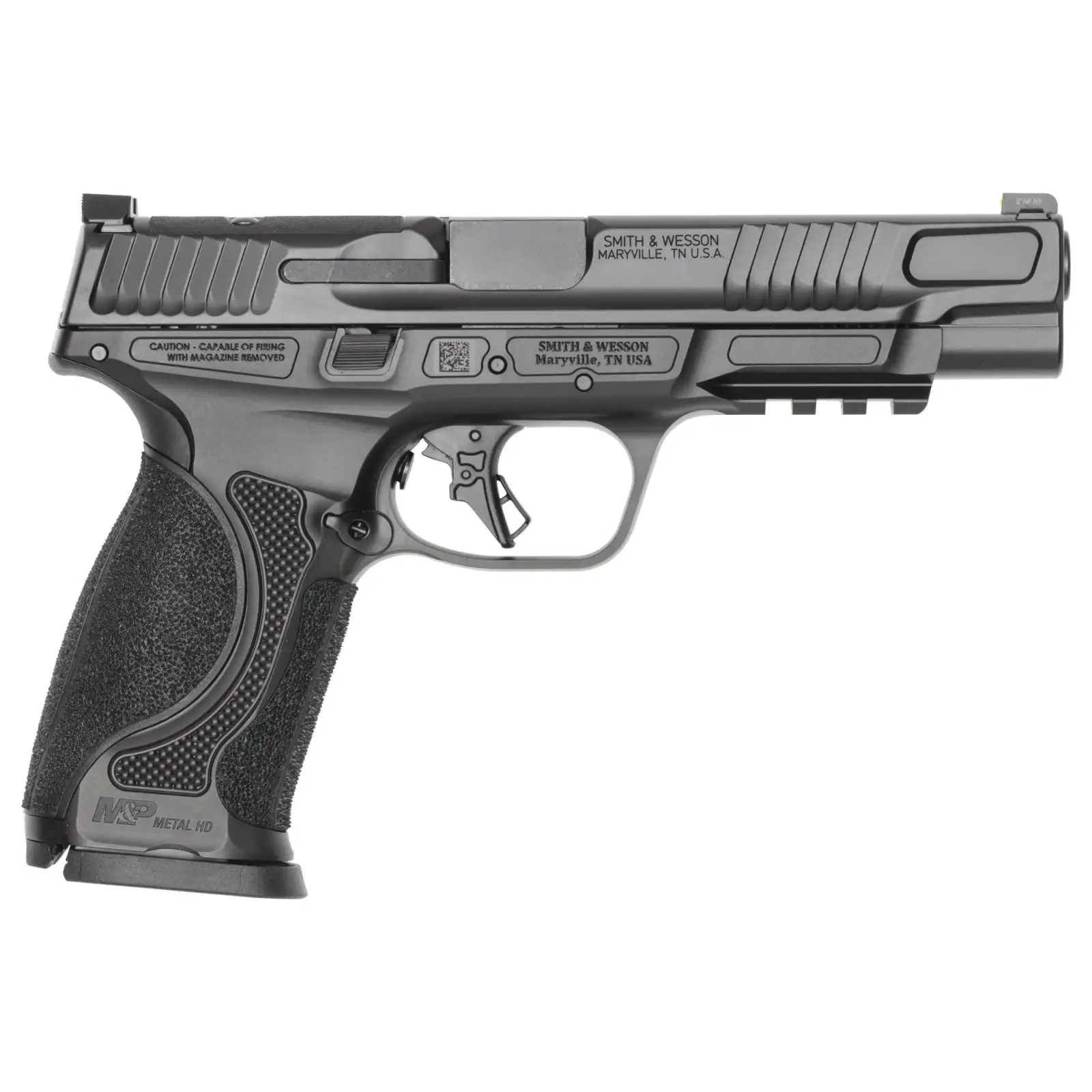 SMITH & WESSON M&P 9 M2.0 METAL HD 9MM PISTOL 5" NTS BLACK 2-17RD MAGS - Image 3
