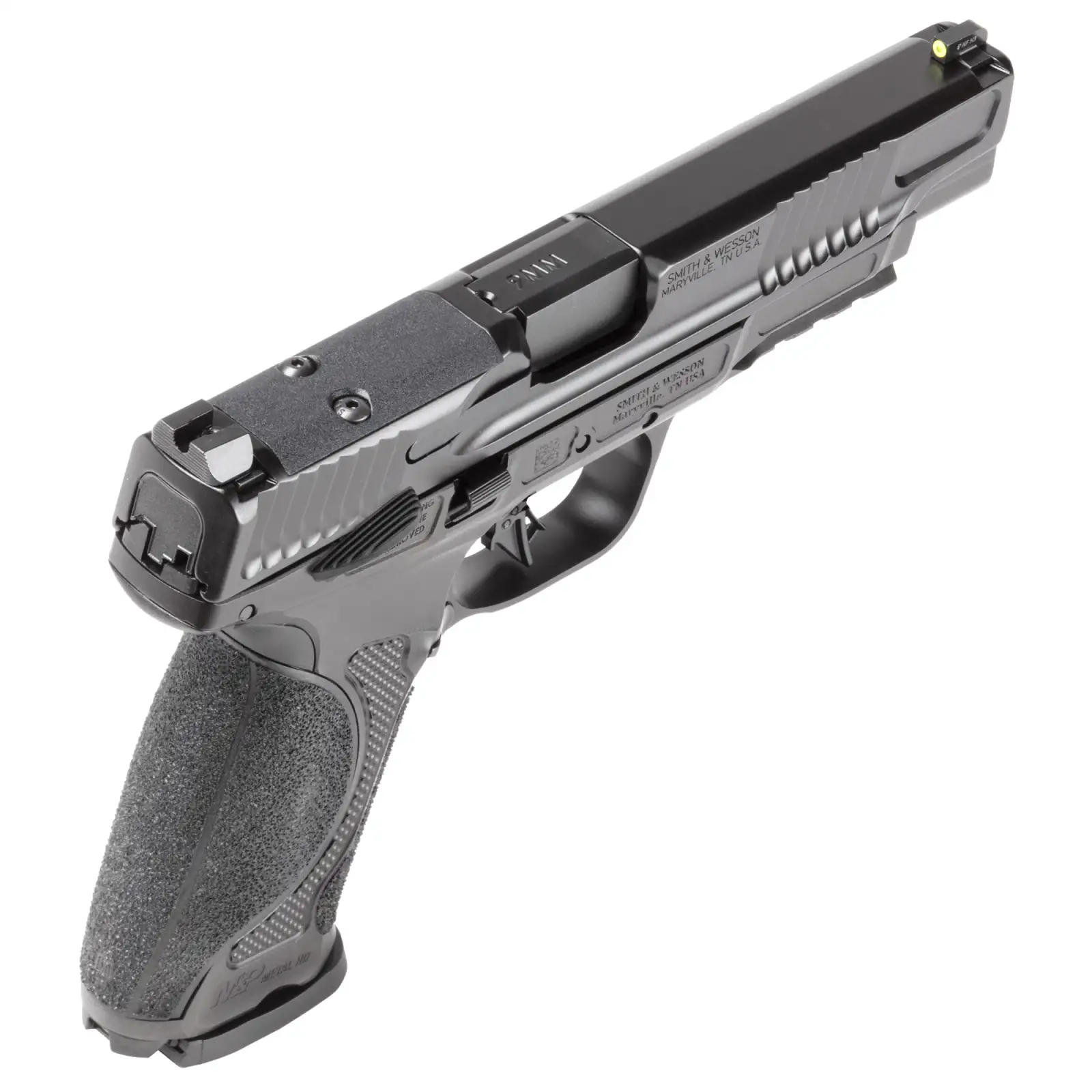SMITH & WESSON M&P 9 M2.0 METAL HD 9MM PISTOL 5" TS BLACK 2-17RD MAGS - Image 2