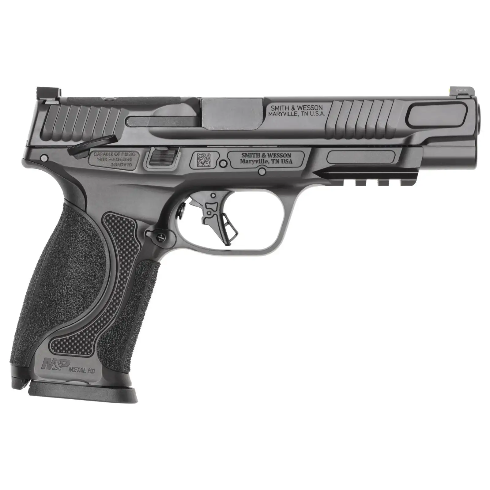 SMITH & WESSON M&P 9 M2.0 METAL HD 9MM PISTOL 5" TS BLACK 2-17RD MAGS - Image 3