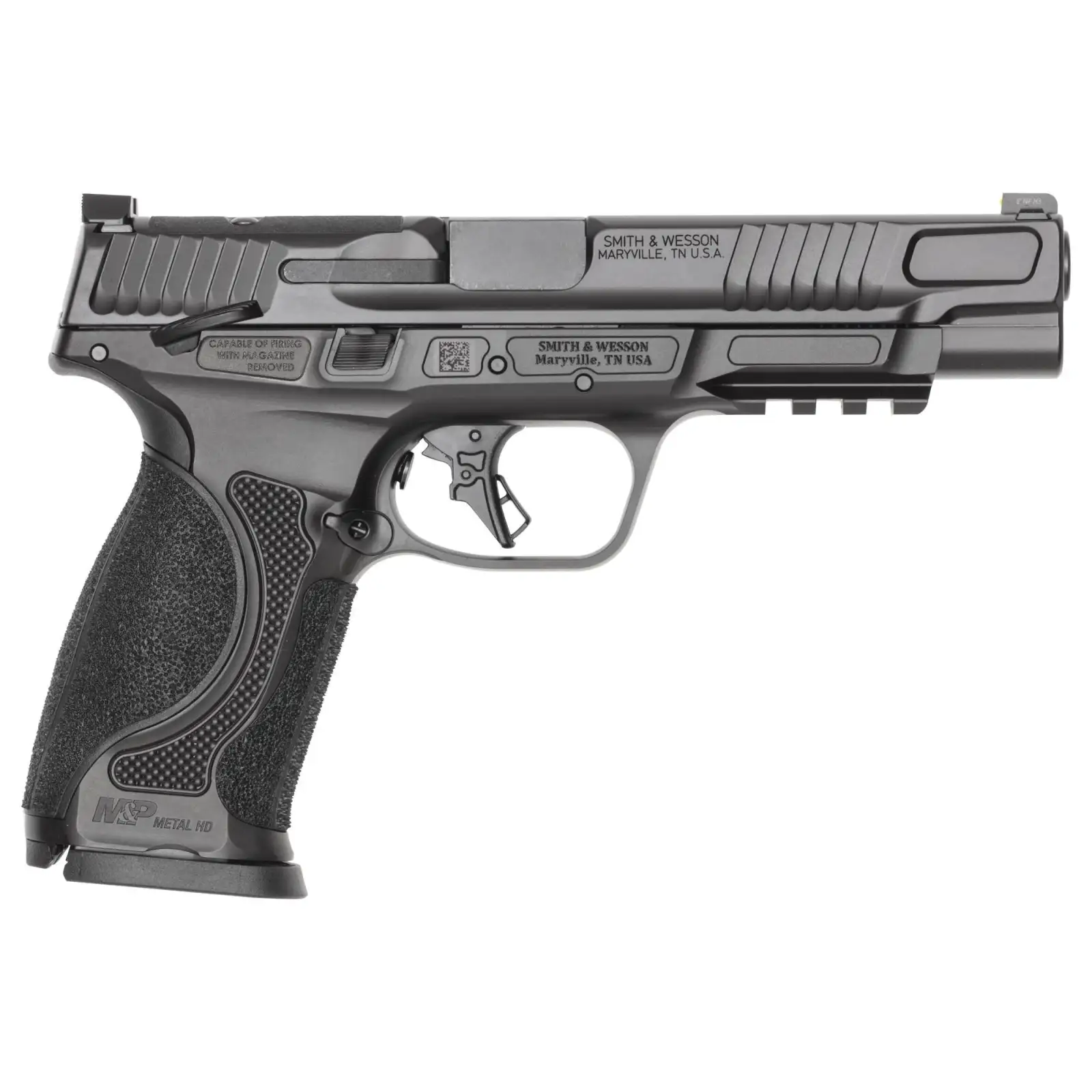 SMITH & WESSON M&P 9 M2.0 METAL HD 9MM PISTOL 5" TS BLACK 2-10RD MAGS - Image 3