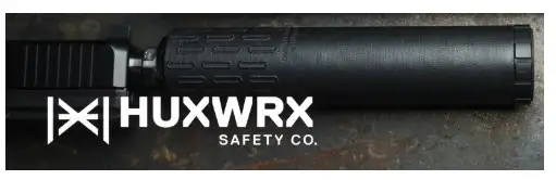HUXWRX FLOW 45 M .45CAL BLACK SUPPRESSOR TITANIUM