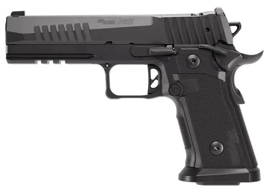 SIG SAUER P211-GT5 9MM PISTOL 5″ BLK 2-21RD, 1-17RDRD MAGS