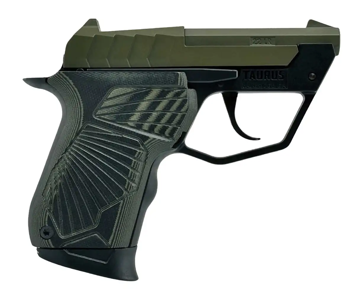 TAURUS 22TUC 22LR PSTL 3″ ODG 1-9RD MAG