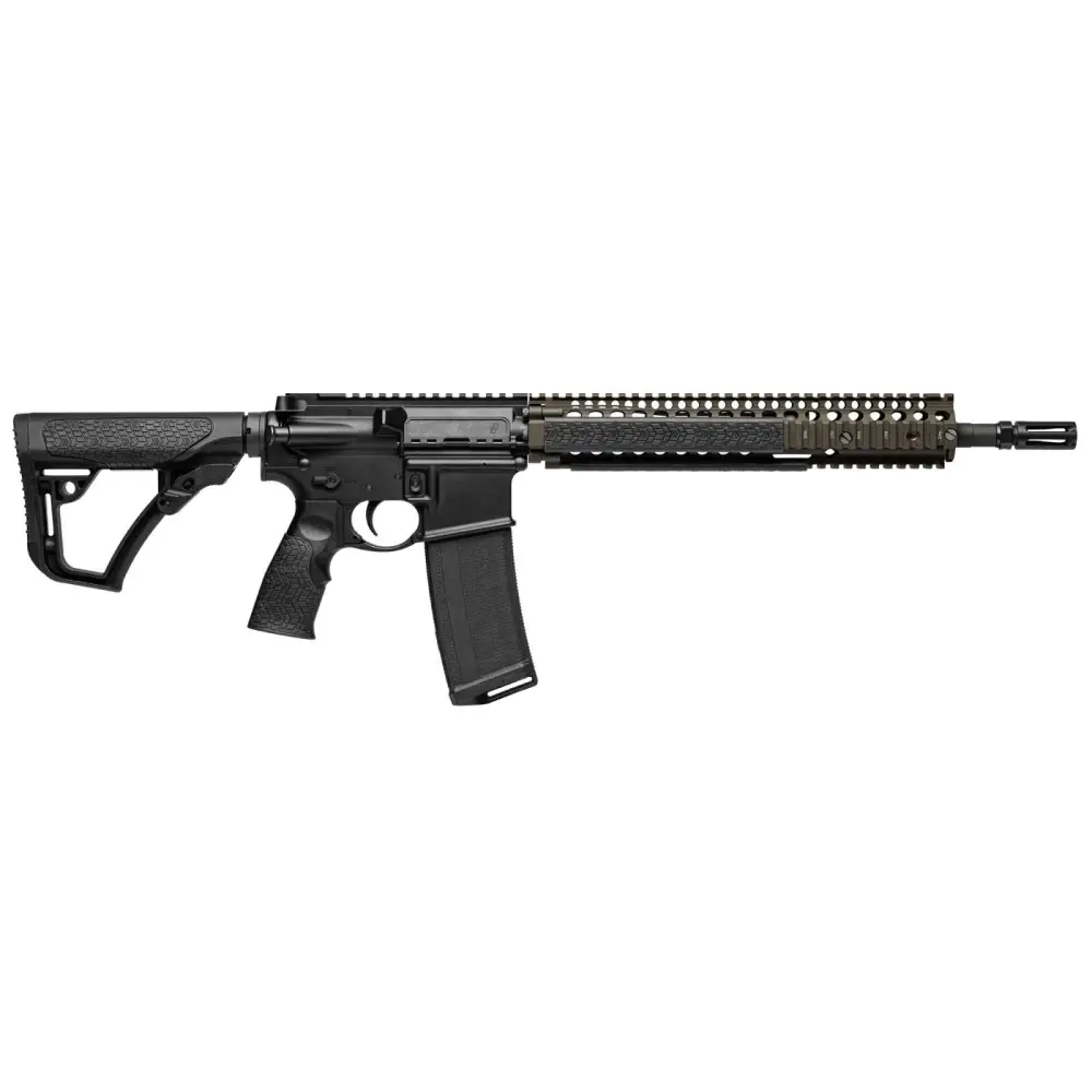 DANIEL DEFENSE M4A1 5.56MM RIFLE RIS II Rail FDE 14.5″PW 1-32RD MAG