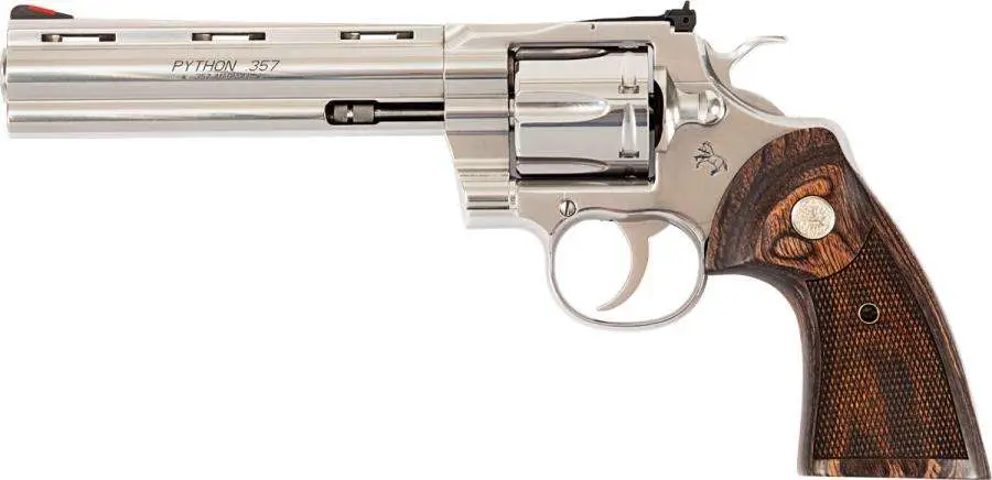 COLT PYTHON STAINLESS REVOLVER 357 MAG 6" 6 RD - Image 3