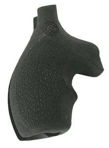 HOGUE GRIPS S&W J FRAME – ROUND BUTT BANTAM BLACK