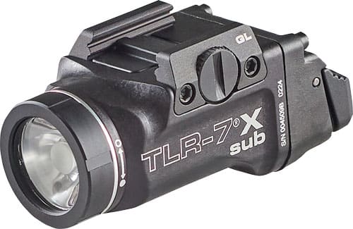 STREAMLIGHT TLR-7X SUB LIGHT – W/RAIL MOUNT FOR GLOCK 43X/48