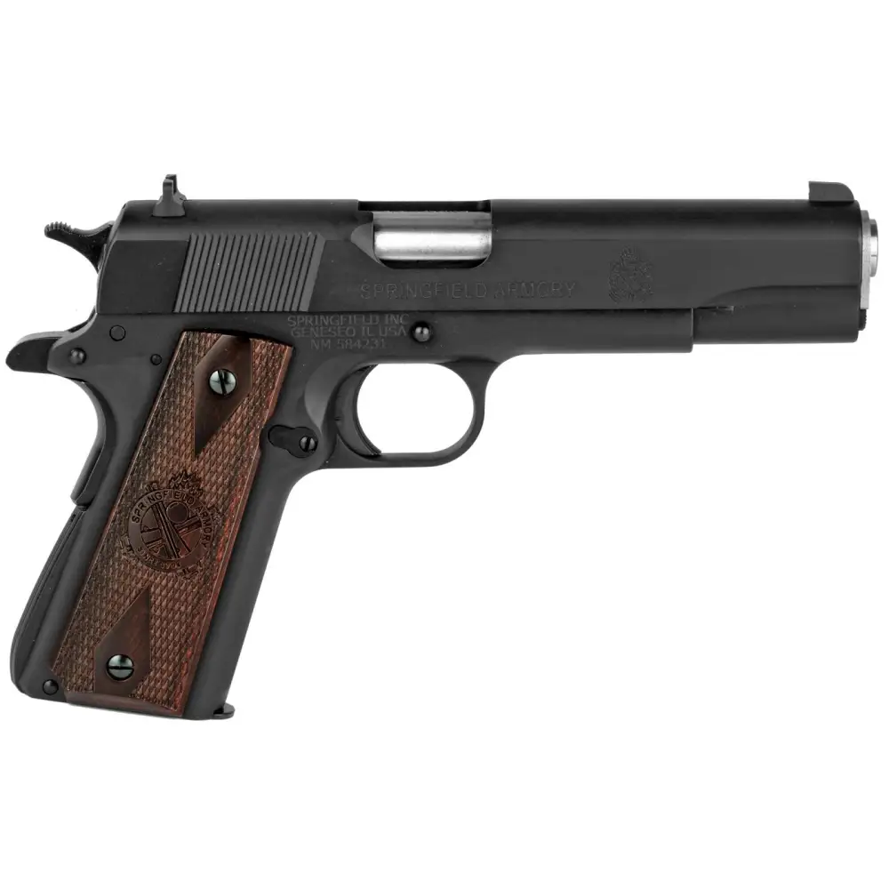 SPRINGFIELD ARMORY 1911 A1 MIL-SPEC 45ACP 5″ PARKERIZED CA COMPLIANT