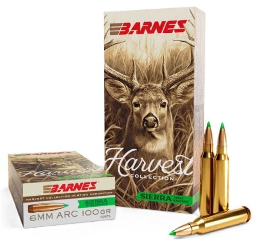 BARNES HARVEST 6MM ARC100GR – TIPPED GAMEKING 20RD 10BX/CS