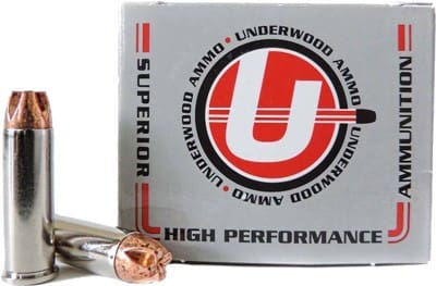 UNDERWOOD 38 SPECIAL 100GR – XTREME DEFENDER 20RD 10BX/CS