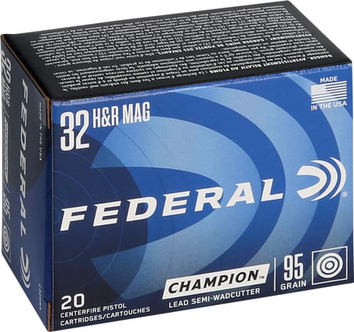 FEDERAL 32 HRM 95GR LEAD-SWC – 20RD 25BX/CS